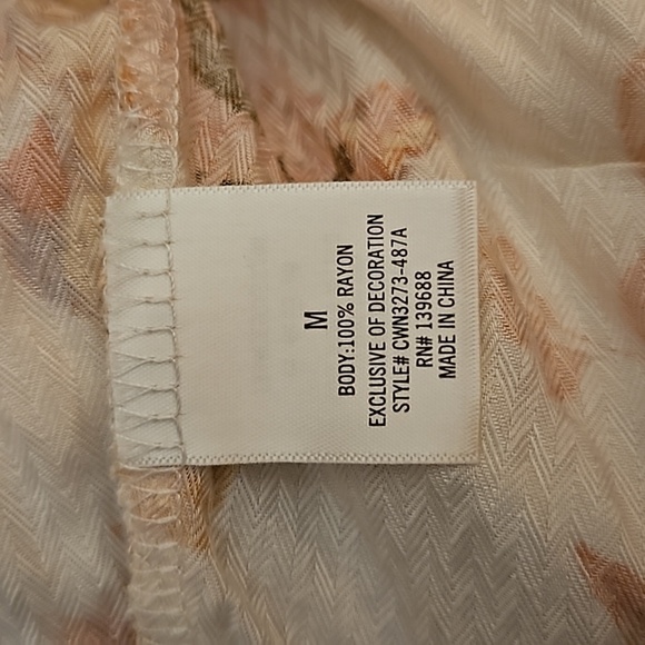 BLUE RAIN Floral Lace Tie Spaghetti Tassel Strap Fairycore Festival Slip Top - Picture 9 of 10